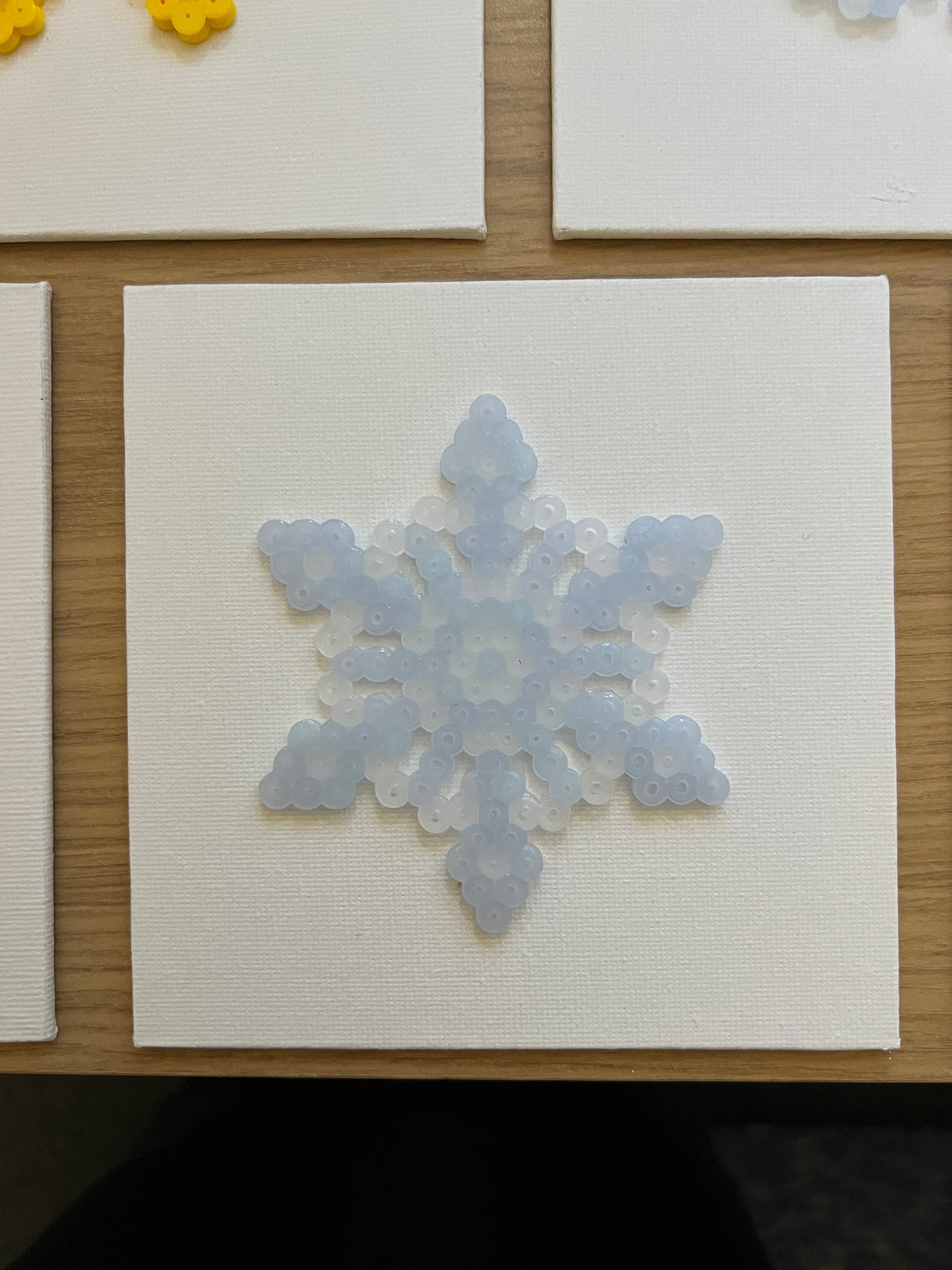 Canvas Bead Snowflake