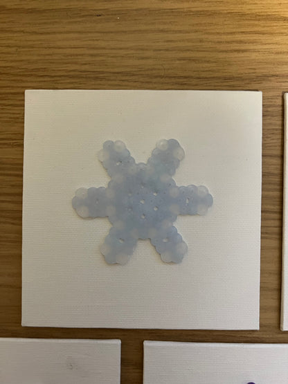 Canvas Bead Snowflake