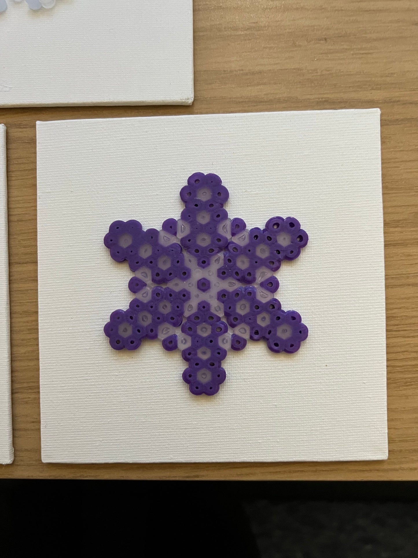 Canvas Bead Snowflake